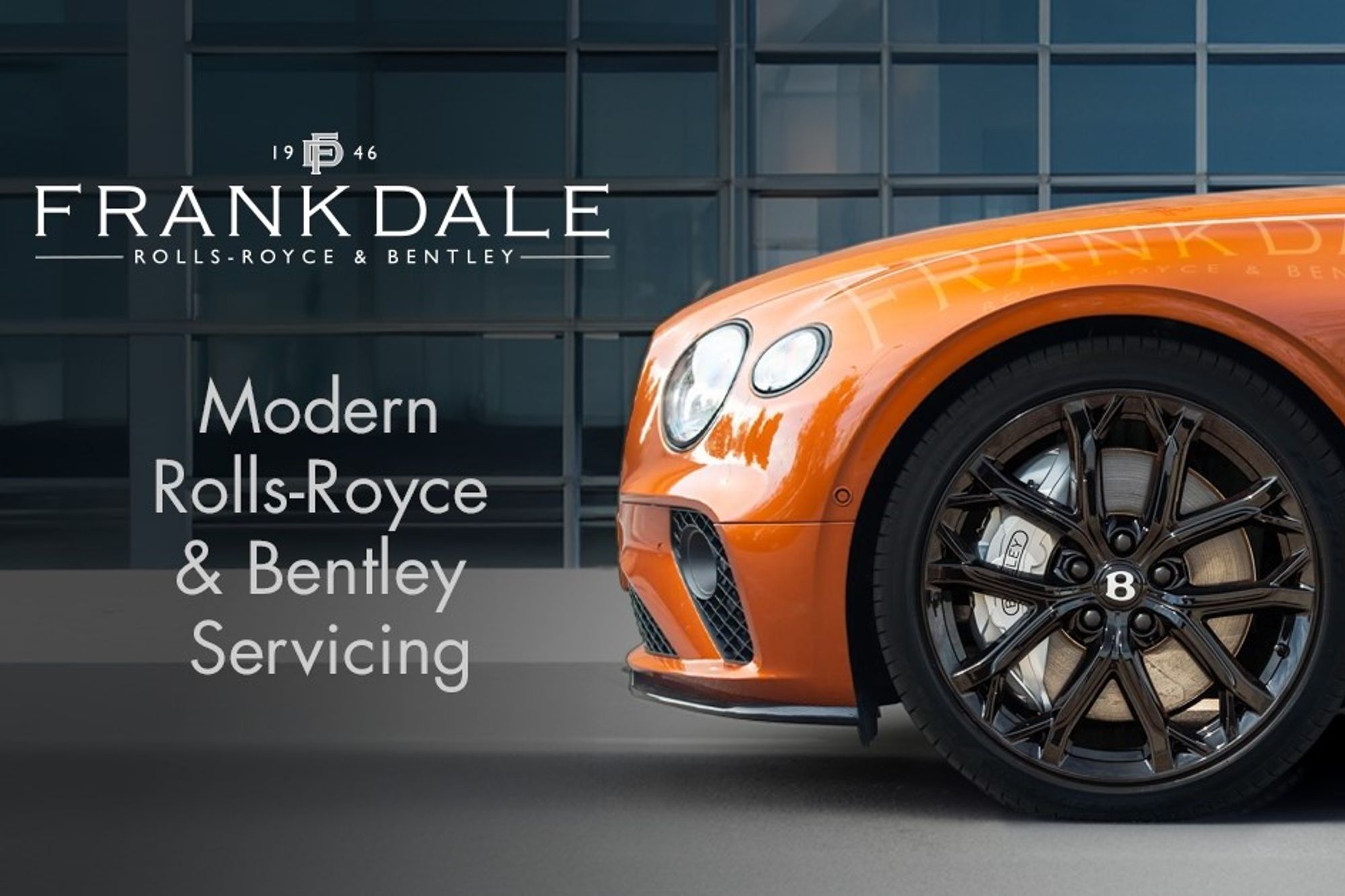 Modern Rolls-Royce and Bentley Servicing at Frank Dale