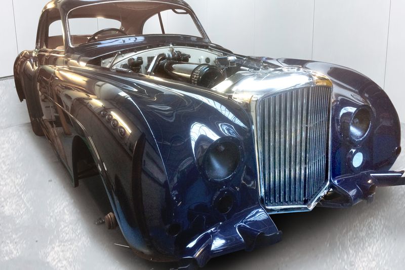 Frank Dale 1955 Bentley R Type Continental Fastback by H.J.Mulliner Restoration Case Study