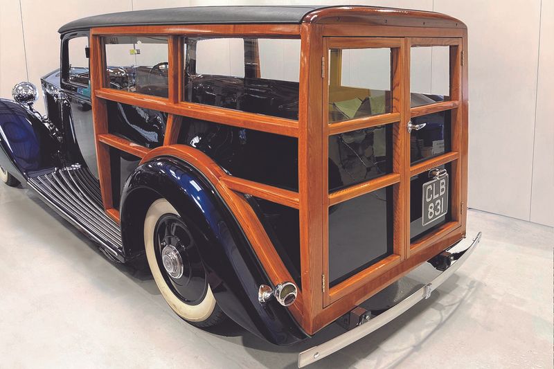 Frank Dale 1935 Rolls-Royce 20/25 Woody Shooting Brake Restoration Case Study