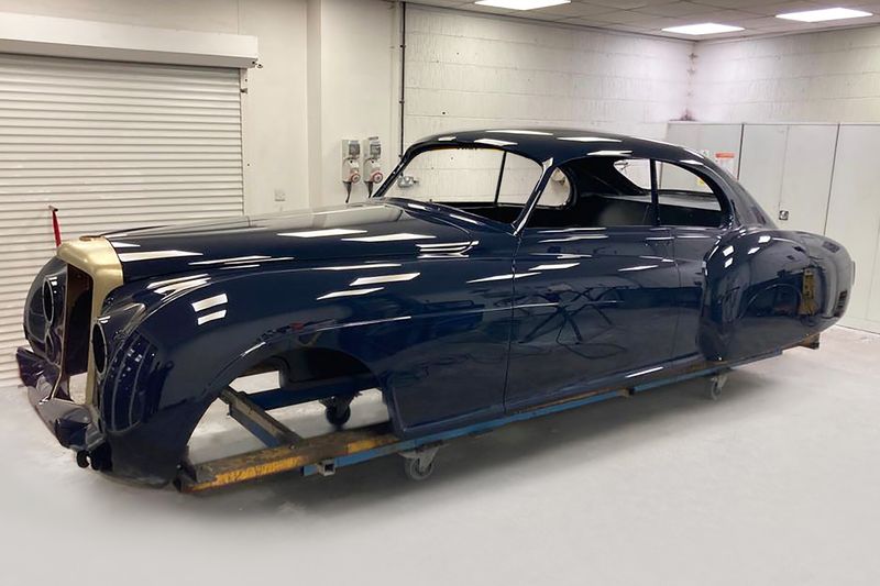 Frank Dale 1954 Bentley R Type Continental Fastback by H.J.Mulliner Restoration Case Study