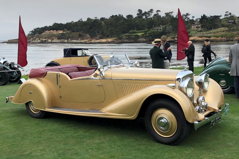 1939 Bentley 4 ¼ Litre Overdrive Open Tourer
by Vanden Plas