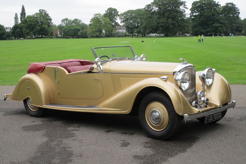 Frank Dale 1939 Bentley 4 ¼ Litre Overdrive Open Tourer by Vanden Plas Restoration Case Study