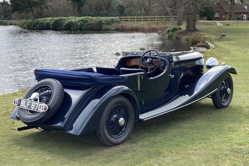 1934 Bentley 3 1/2 Litre by Vanden Plas