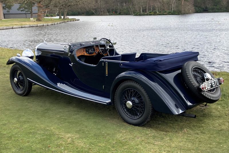 1934 Bentley 3 1/2 Litre by Vanden Plas