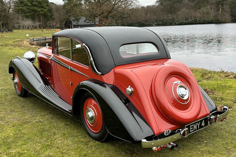 1936 Bentley 4 1/4 Litre by Vanden Plas